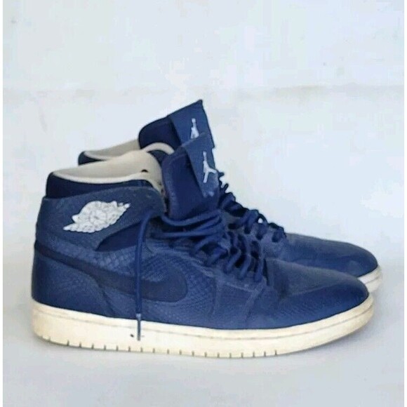 Retro High Nouveau Navy Jordan Retro Snakeskin Nike Air Jordan